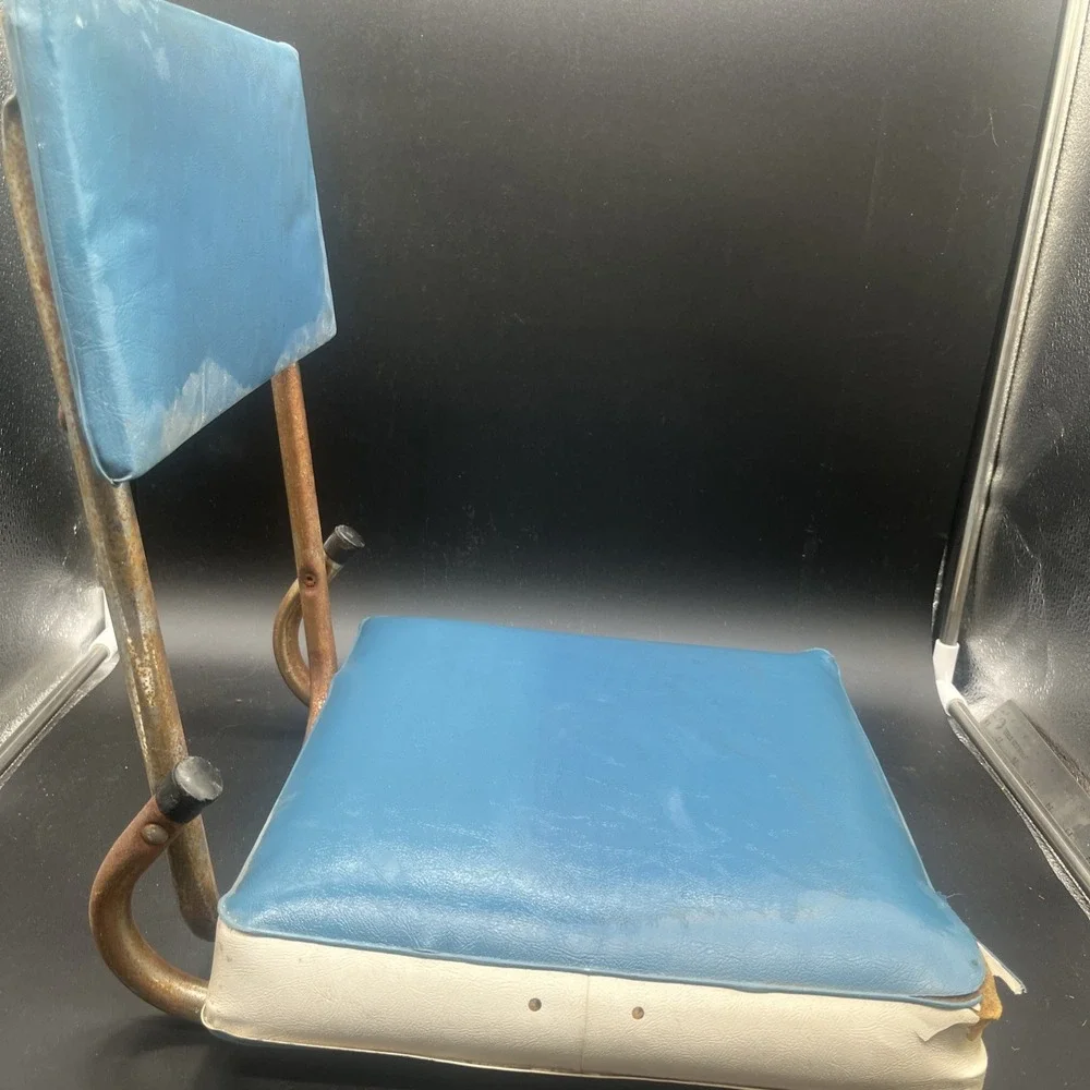 Vintage Baltimore Colts Stadium Seat Bleacher Cushion NFL Retro Folding Chair